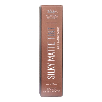 Рідкі тіні для повік ZOLA x Valentina Lelyukh Silky Matte Tint 04 Sandstone