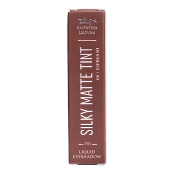 Рідкі тіні для повік ZOLA x Valentina Lelyukh Silky Matte Tint 06 Espresso
