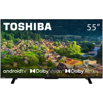 Телевізор Toshiba 55UA2363DG 55" 4K UHD Smart TV Android 11 з Dolby Vision і T2 Wi-Fi VESA 200x200 мм