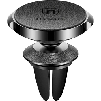 Автодержатель для смартфона Baseus Small Ears Series AirOutlet Magnetic Bracket Black (SUER-E01)