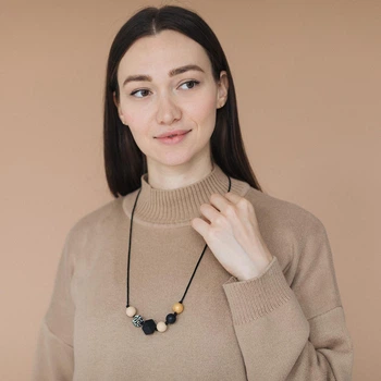 Силиконовые бусы-прорезыватели Love & Carry Лео
