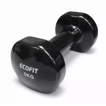 Гантель Ecofit MD2025 з вініловим покриттям 5 кг (K00026988)