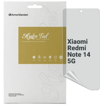 Пленка защитная Armorstandart Anti-spy Xiaomi Redmi Note 14 5G (ARM79668)