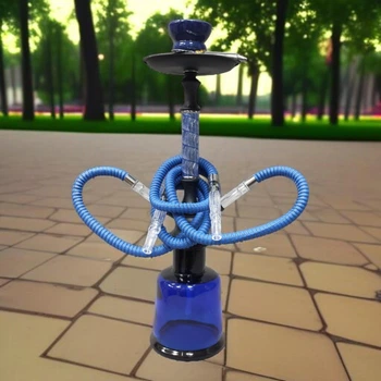 Кальян Hookah Amina Blue высотой 48 см на 2 персоны