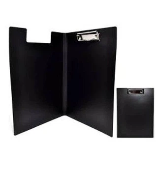 Папка-планшет А4 з кришкою, Clip Board Чорна, E30153-01 Economix
