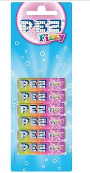 Конфеты Pez Fizzy 6 пакетов