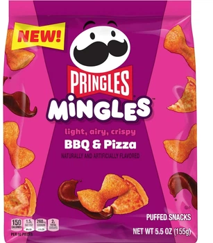 Снек Pringles Mingles BBQ and Pizza Puffed Барбекю и Пицца 155г