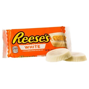 Цукерки Reese's White Chocolate Peanut Butter Cups Білий шоколад 39г