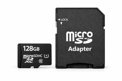 Карта пам'яті MicroSDHC 128gb UHS-1 U3 10 Class Adapter