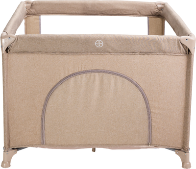 Манеж Velano Cubo детский квадратный Beige (46164)
