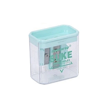 Точилка двойная DAIMARSE Bambi DMS-109(Turquoise) бирюзовый, 4,8х5х3 см