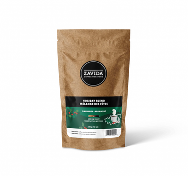 Кава Zavida Holiday Blend "Різдвяний мікс" Обсмаження Середнє 340г (мелена)