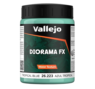 Паста Vallejo 26223 Diorama FX Текстури води – Тропічна вода 200 мл (8429551262231)