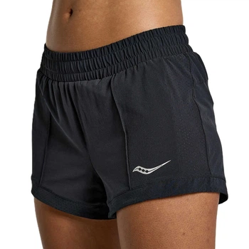 Шорты Saucony W Outpace 3 Short Black L (1097-800422-BK)