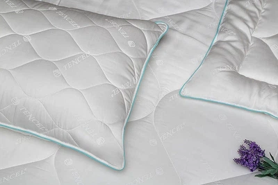 Одеяло микрогелевое Tencel двуспальное King Size 215х235 см Tac 000344303