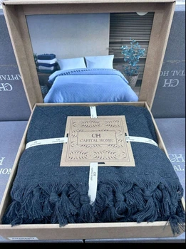 Покривало Antracite 200х230 см Capital Home (pbe0051077)