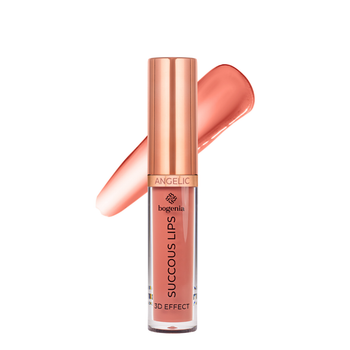 Помада для губ жидкая Bogenia Angelic 3D Effect с витамином E BG711, 003 Charisma
