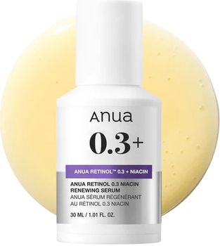 Serum do twarzy Anua Nano z retinolem 0.3% i niacyną 30 ml (8809640734595)