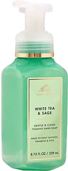 Мило-пінка для рук Bath&Body Works White Tea & Sage Gentle & Clean Foaming Hand Soap 259 мл (667659390588)