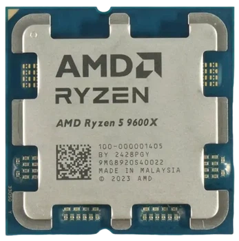 Процесор AMD Ryzen 5 9600X 3.9Ггц, 32Мб, 65В, AM5(100-000001405) Tray