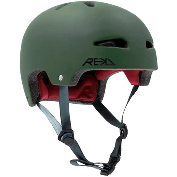 Шлем Rekd Ultralite In-Mold Helmet 53-56 Темно-зелений