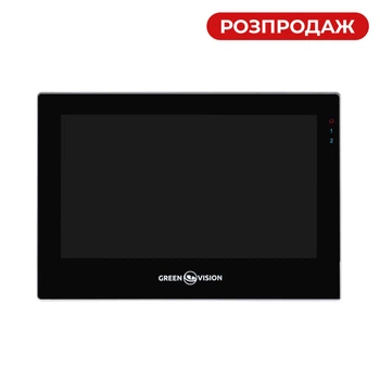 Кольоровий Wi-Fi AHD відеодомофон GV-060-AHD-M-VD7SD Black