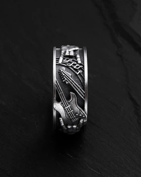 Серебряное кольцо ROCK 'N' ROLL Reytel 1196460 20.5