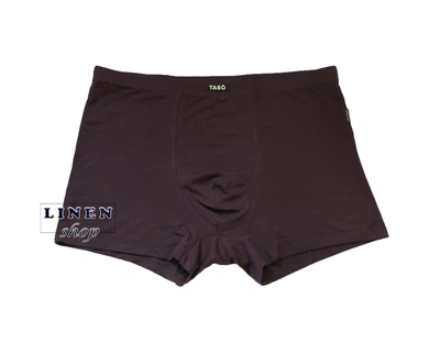 Фиолетовые однотонные мужские трусы шорты без рисунка Classic style TASO 5554 L