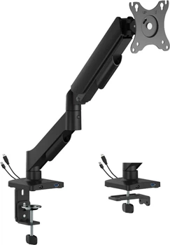 Настольное крепление для монитора OfficePro MA431B с пружиной 17-32" 2-9 кг Black