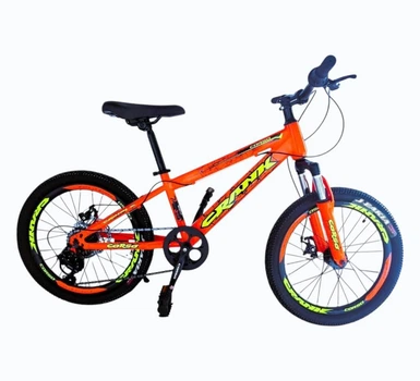 Детский спортивный велосипед 20 дюймов Corso Crank (Оранжевый)