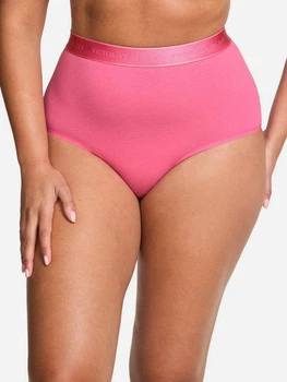 Трусики сліпи жіночі бавовняні Victoria's Secret 27176056 XS Рожеві (689753211811)