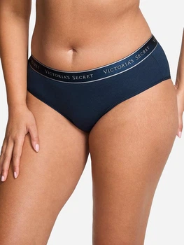 Трусики слипы женские хлопковые Victoria's Secret 27184723 L Синие (28199938994)