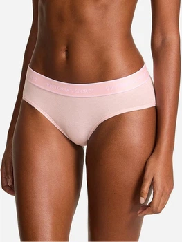 Трусики хіпстери жіночі бавовняні Victoria's Secret 27175975 XS Рожеві (288791668951)