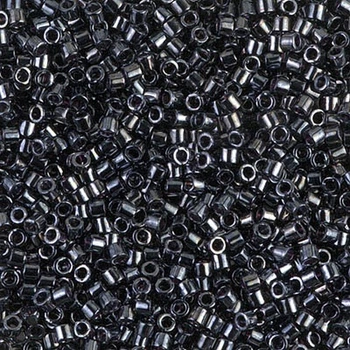 DB Бісер Miyuki Delica Beads 11/0 (натуральний гематитовий), 50 г