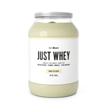 Протеїн Протеїн Just Whey Grass-Fed 2000 г ванільне морозиво - GymBeam