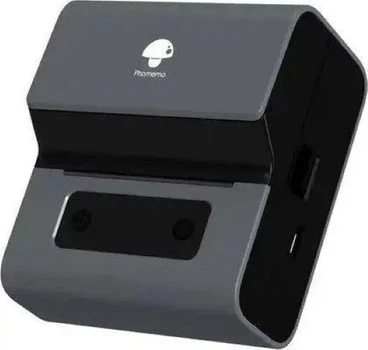 Принтер для термоетикеток Label Maker Phomemo M221 термопринтер портативний для етикеток Чорний