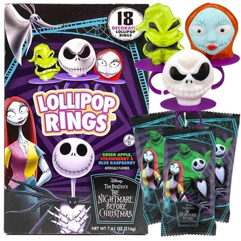 Леденец-кольцо Disney The Nightmare Before Christmas Lollipop Rings Кошмар перед Рождеством 216г