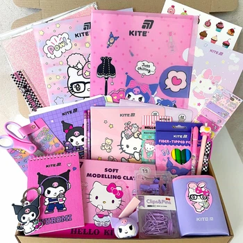 Подарочный набор канцелярии Kitty&Kuromi 28 предметов