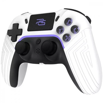 Бездротовий геймпад Proove Gaming Skadi White-black Touch-pad, Bluetooth/USB-C, 3.5mm, 600mAh