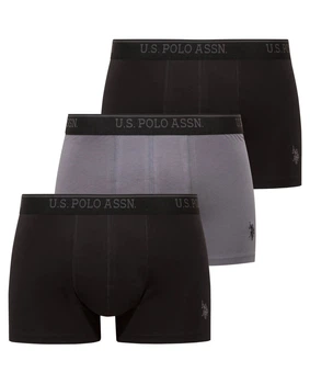 Набор трусов-боксеров мужских 3шт. U.S. Polo Assn. 80536BAB XXL разных цветов (8680557444353)
