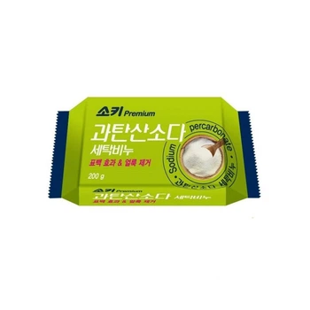 Мыло для стирки Mukunghwa Soki Premium Percarbonate Laundry Soap Отбеливающее и удаление пятен 200 г (8801173401319) (343651)