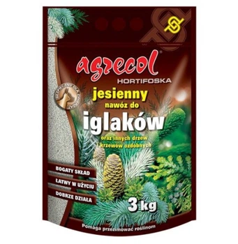 Комплексное удобрение для хвойных раст. NPK 0.0.25, 3кг, Agrecol Hortifoska (Хортифоска) Осень, 630