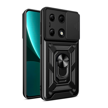 Чехол Armor Guard Shield Xiaomi Redmi Note 13 Pro 4G / Poco M6 Pro 4G Black