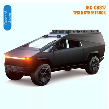 Машинка на радиоуправлении для кемпинга JRC-C8817 Camp 1:18 Tesla Cybertruck RC Black – Гоночный автомобиль, Внедорожник, 4WD, до 10 км/ч, до 30 мин., до 25 м