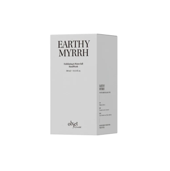 Мыло-эксфолиант для рук парфюмированное Objet by Kundal Exfoliating&Waterfull Hand Wash Earthy Myrrh, 300 мл