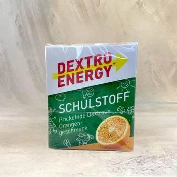 Dextro Energy Traubenzucker Orange ,декстроза з виноградним сахаром зі смаком апельсину, 50