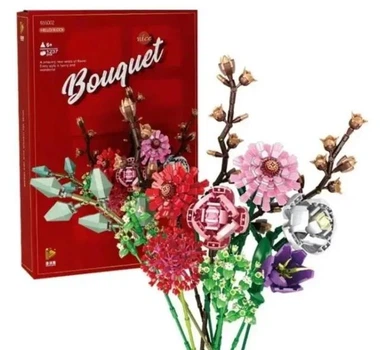 Конструктор букет цветов Flower meadow Bouquet 1232 деталей