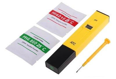 PH-метр PH-009(I)А з функцією ATC, жовтий, повний комплект