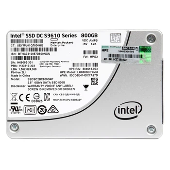 Диск SSD SATA Intel 800Gb S3610 (SSDSC2BX800G4R) - Б/У