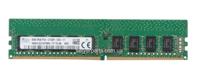 Оперативная память Hynix 8Gb DDR4-2133 PC4-17000 2Rx8 (HMA41GU7AFR8N-TF) UDIMM ECC Unbuffered - Б/У